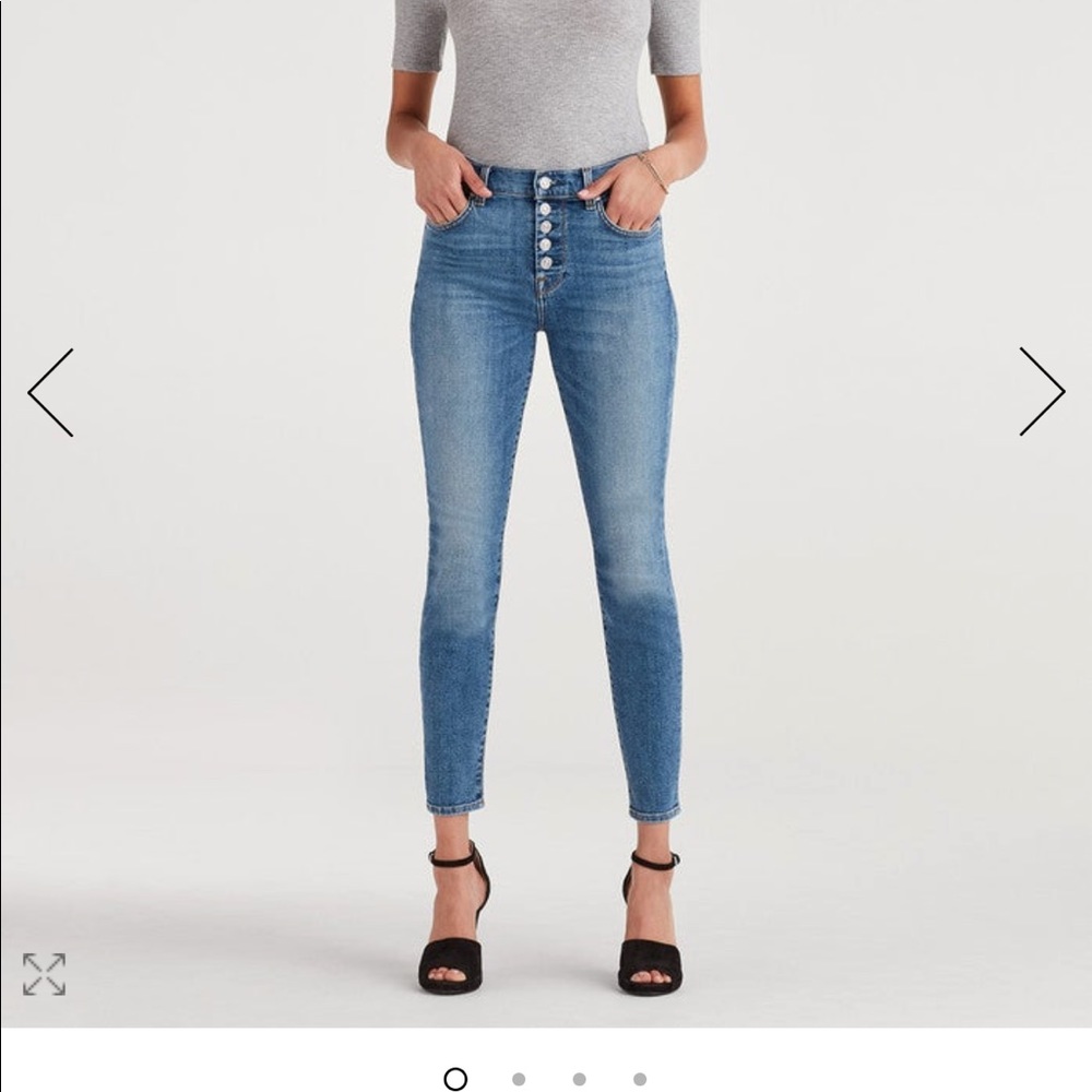 Light colored 7for all mankind Josefina jeans